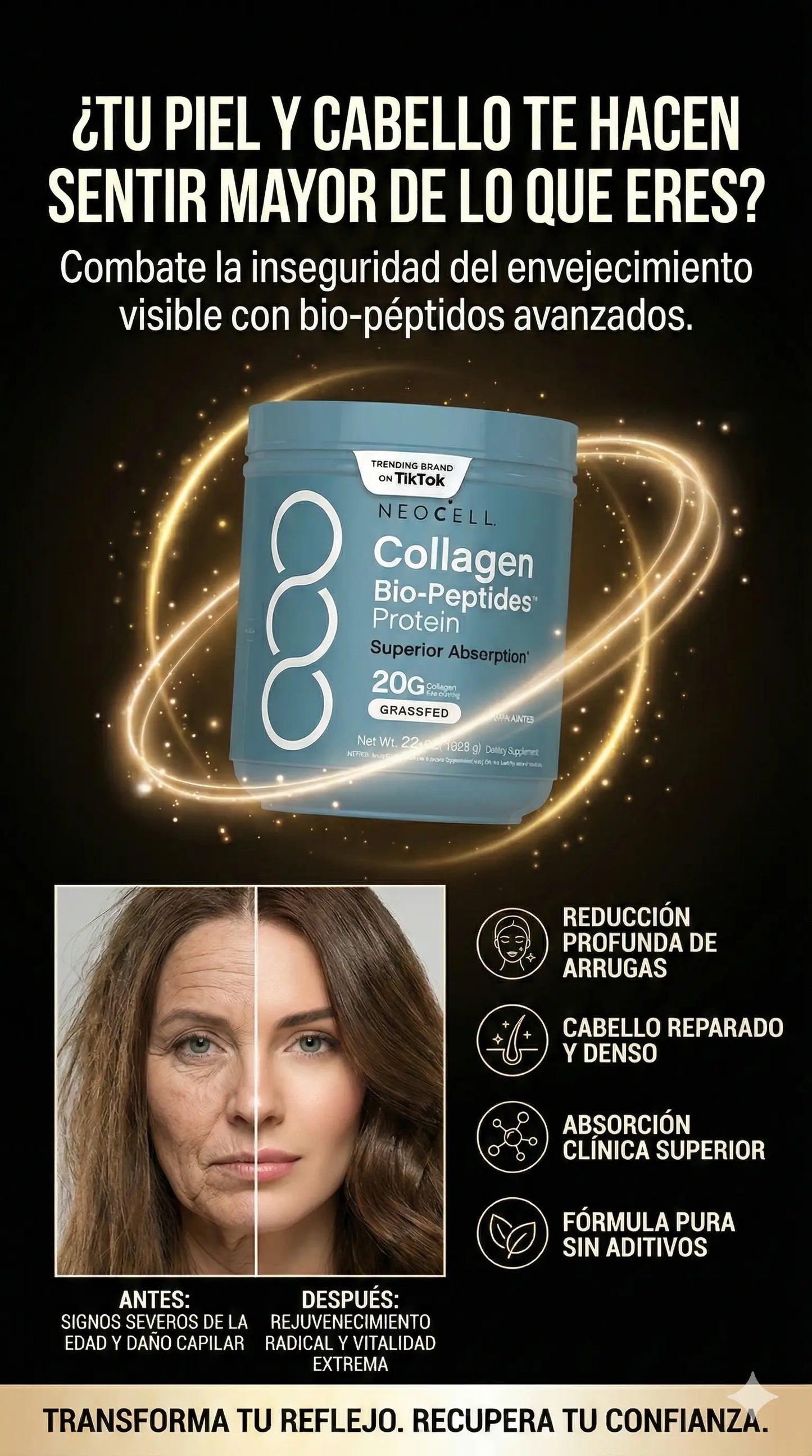 NeoCell Polvo de Bio-Péptidos de Colágeno